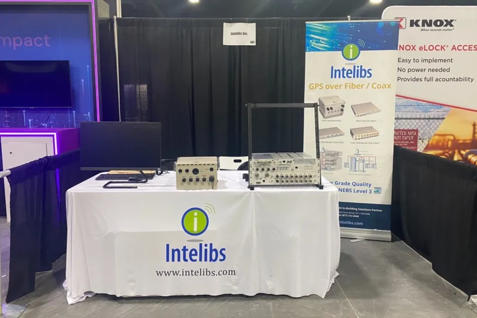 The Intelibs booth at Connect (X) 2024